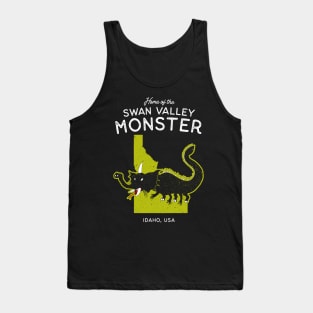 Home of the Swan Valley Monster - Idaho, USA Cryptid Tank Top